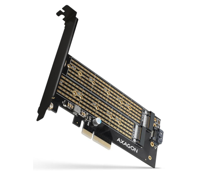 Axagon PCIE NVME+SATA M.2 ADAPTER